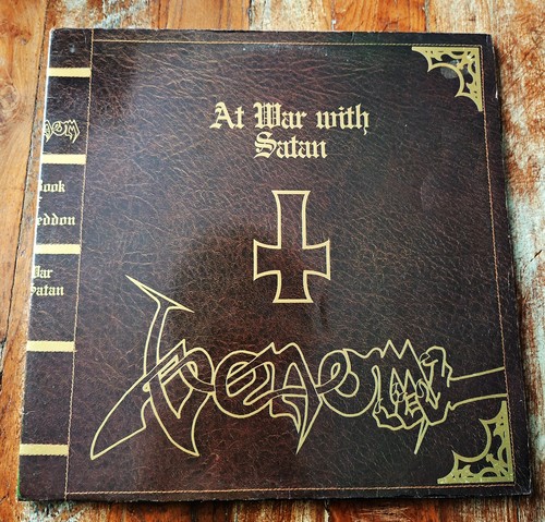 Venom war with satan vinyl - at,