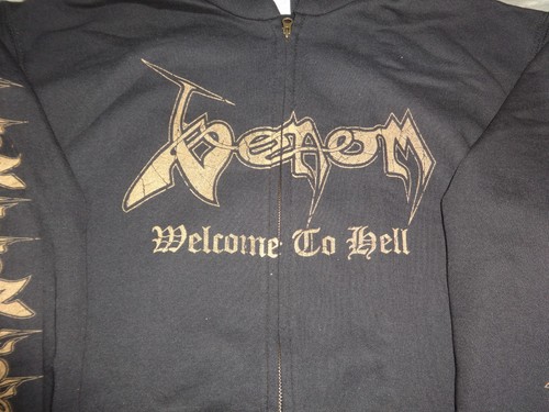Venom hoodie zipper - hoodie, black