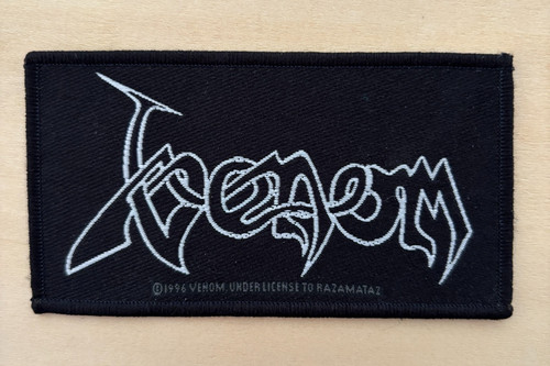 Venom logo vintage patch - venom,