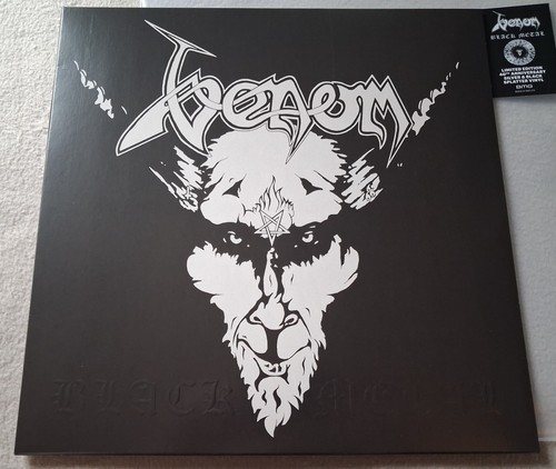 Venom black metal coloured - black,