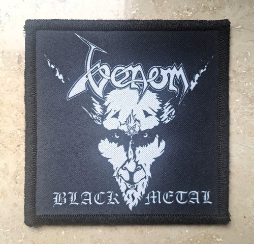 Venom black metal - metal, patch