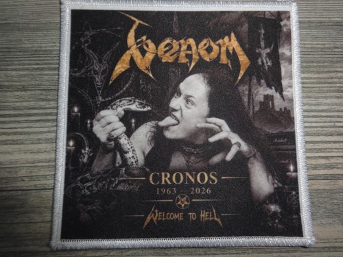 Venom patch black metal - black, cronos
