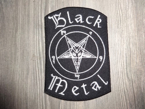Black metal baphomet - baphomet, patch