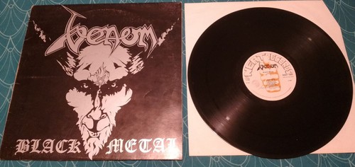 Venom black metal lp neat - black,