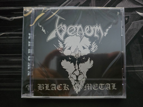 Venom black metal cd - black, +